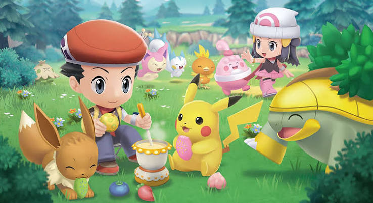 Download Pokémon Brilliant Diamond NSP Full Game + Update screenshot