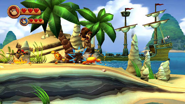 Donkey Kong Country Returns HD Switch NSP ROM XCI v1.1.0 Download screenshot