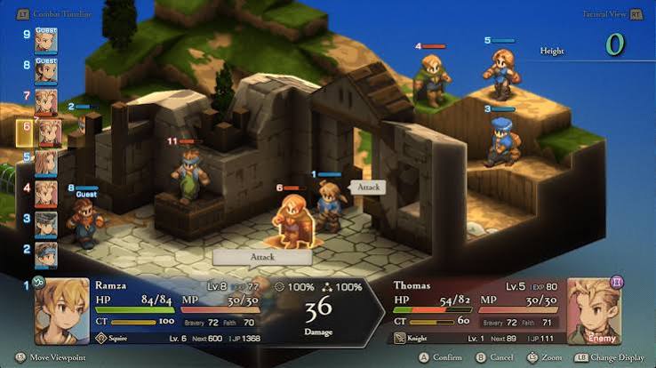 FINAL FANTASY TACTICS – The Ivalice Chronicles Switch NSP ROM XCI v1.2.0 Download screenshot