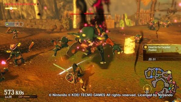 Hyrule Warriors: Age of Calamity screenshot