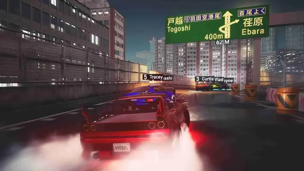 Metropolis Street Racer NSP/ Switch XCI ROM screenshot