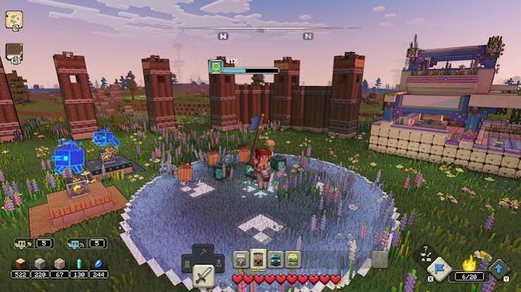 Minecraft Legends Deluxe Edition Switch NSP screenshot