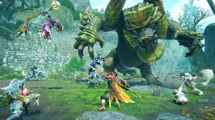 Monster Hunter Rise Switch NSP ROM XCI v16.0.2 Download screenshot