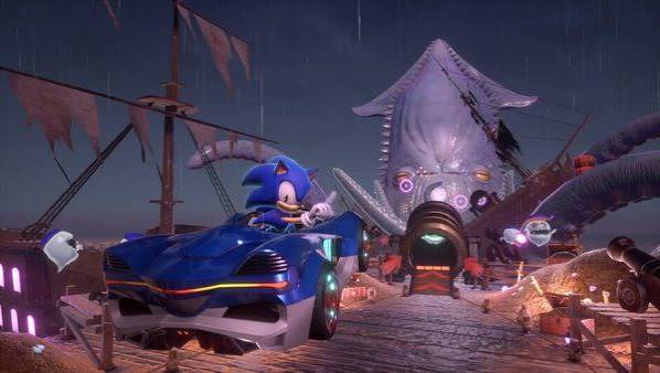 Sonic Racing: CrossWorlds NSP ROM screenshot