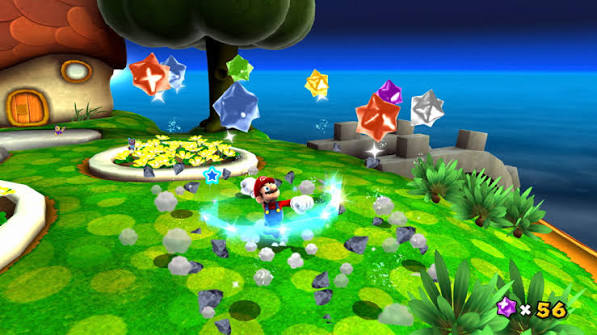 Super Mario Galaxy NSP screenshot