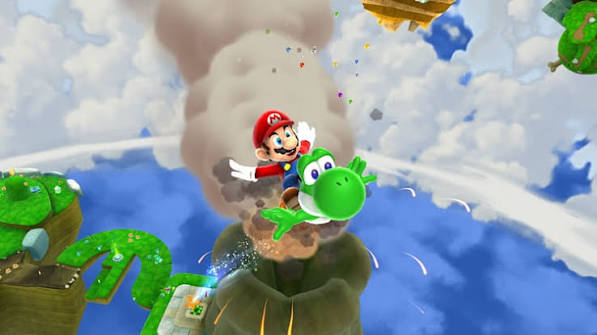 Super Mario Galaxy NSP screenshot