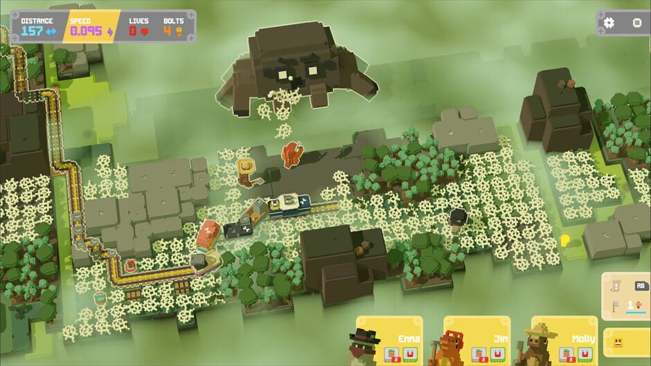 Unrailed 2: Back on Track XCI screenshot