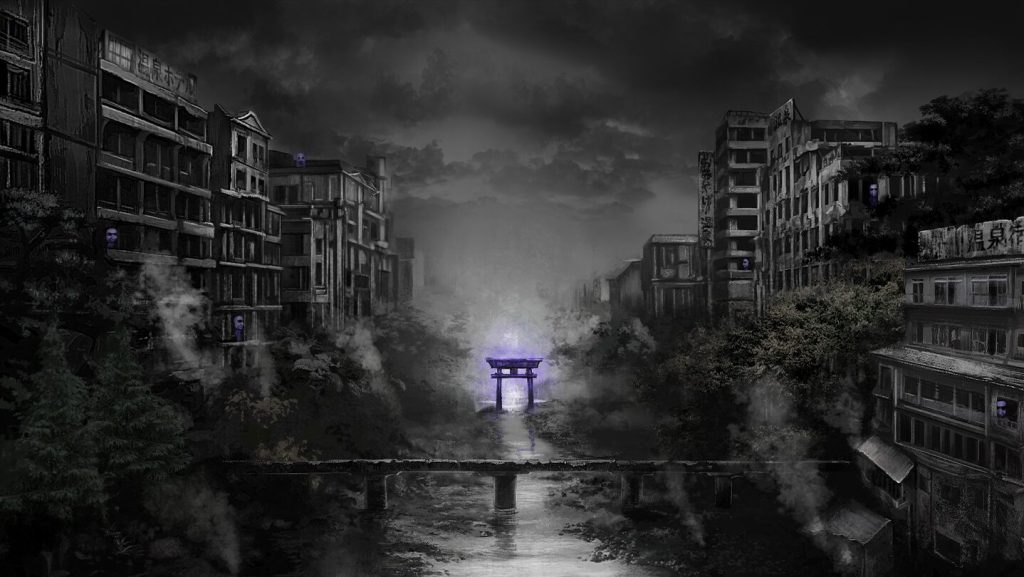Aooni The Horror of Blueberry Onsen Switch NSP ROM XCI v1.0 Download screenshot