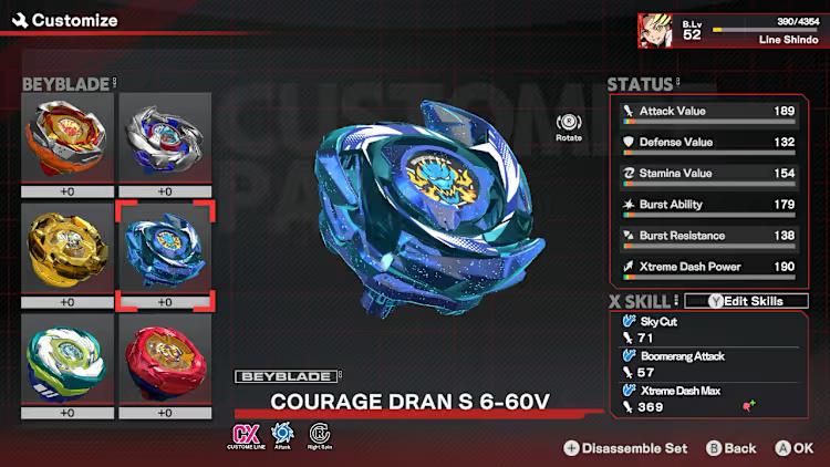 BEYBLADE X EVOBATTLE Switch NSP ROM XCI v1.0.9 Download screenshot