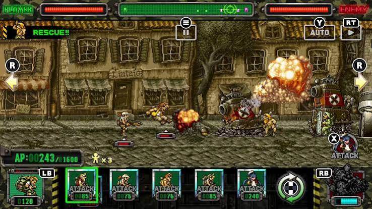 Metal Slug Attack Reloaded Switch NSP ROM XCI v1.0.1 Download screenshot
