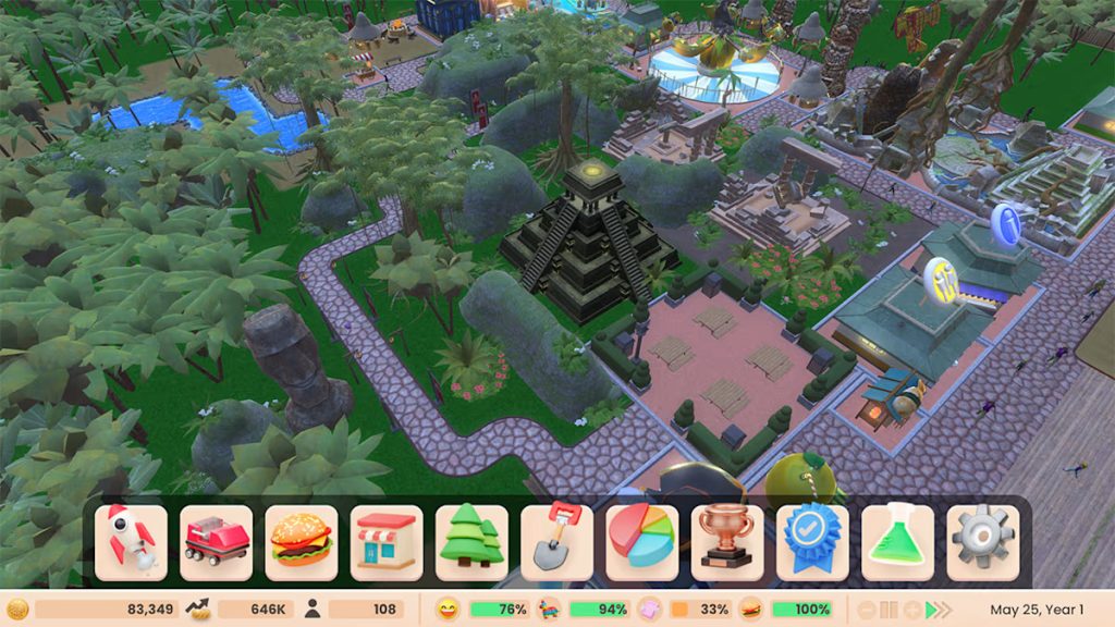 RollerCoaster Tycoon Adventures Deluxe Switch NSP ROM XCI v2.4.766 Download screenshot