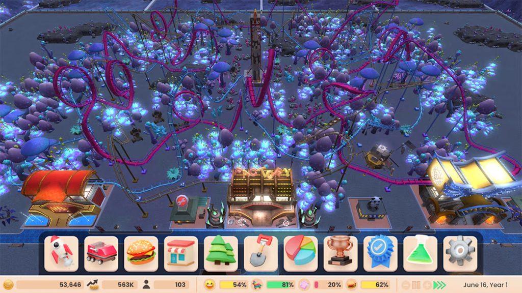 RollerCoaster Tycoon Adventures Deluxe Switch NSP ROM XCI v2.4.766 Download screenshot