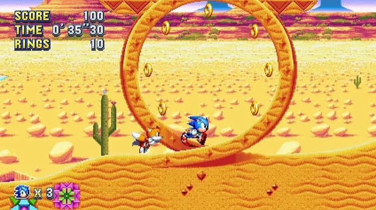 Sonic Mania Switch NSP ROM XCI v1.0 Download screenshot
