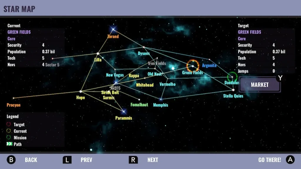 Stellar Wanderer DX Switch NSP ROM XCI v1.0 Download screenshot