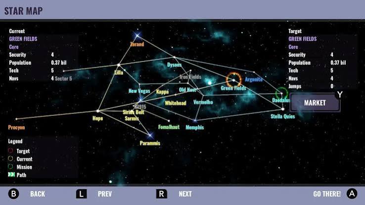 Stellar Wanderer DX Switch NSP ROM XCI v1.0 Download screenshot