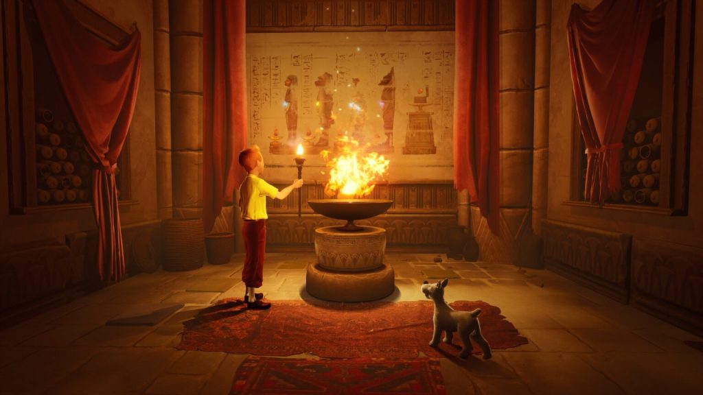 Tintin Reporter Cigars Of The Pharaoh Switch NSP ROM XCI v1.3.0 Download screenshot
